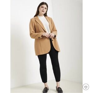 Eloquii Women's Tan Blazer
